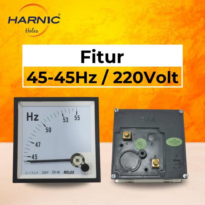 PANEL METER HZ METER CR 96 HZ 45-55 / 220V