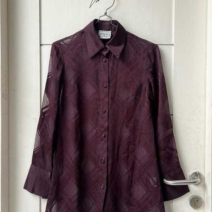 SALE!! Norma Kamali Mesh Shirt