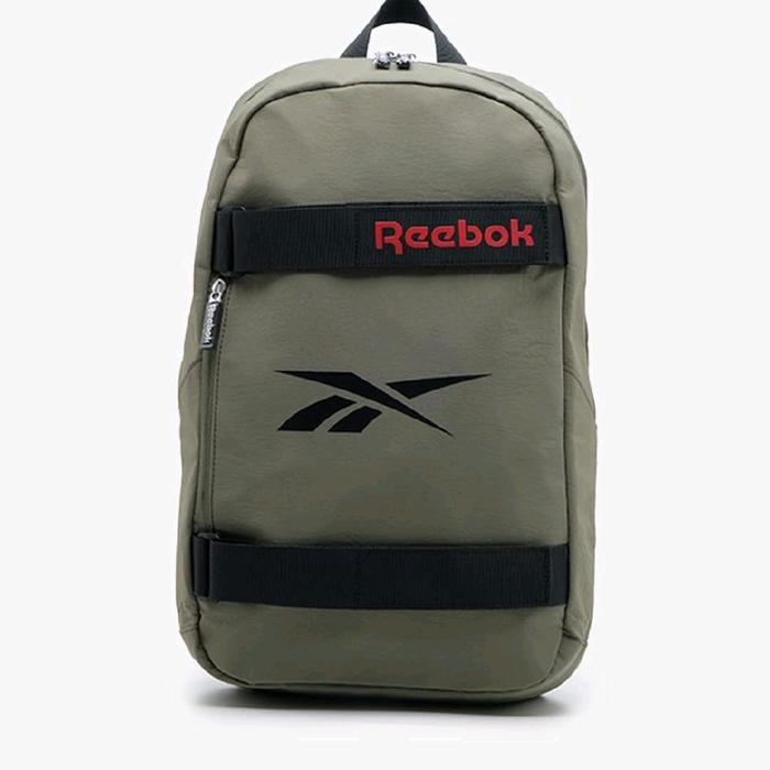 Reebok Bari Unisex Backpack. Green. REEUBP2544DG. Tas Punggung Unisex Original