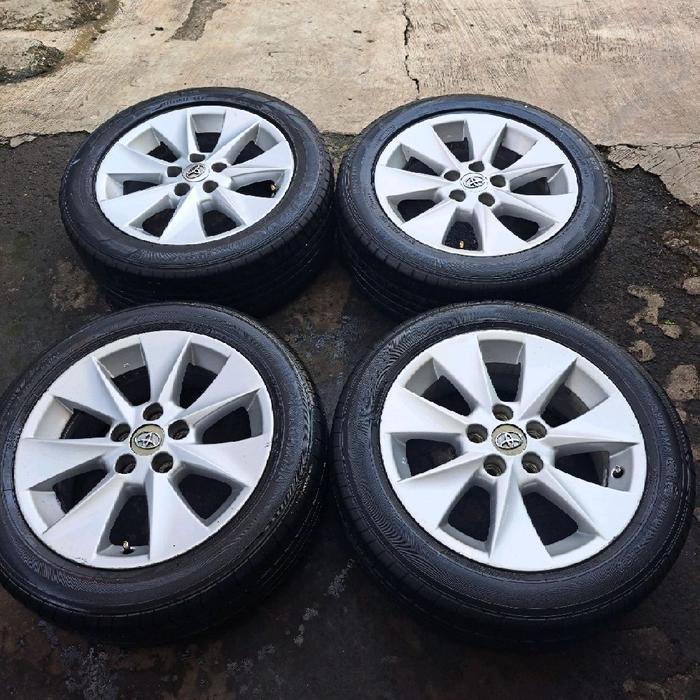 velg dan ban r17 toyota alphard velg mobil alphard