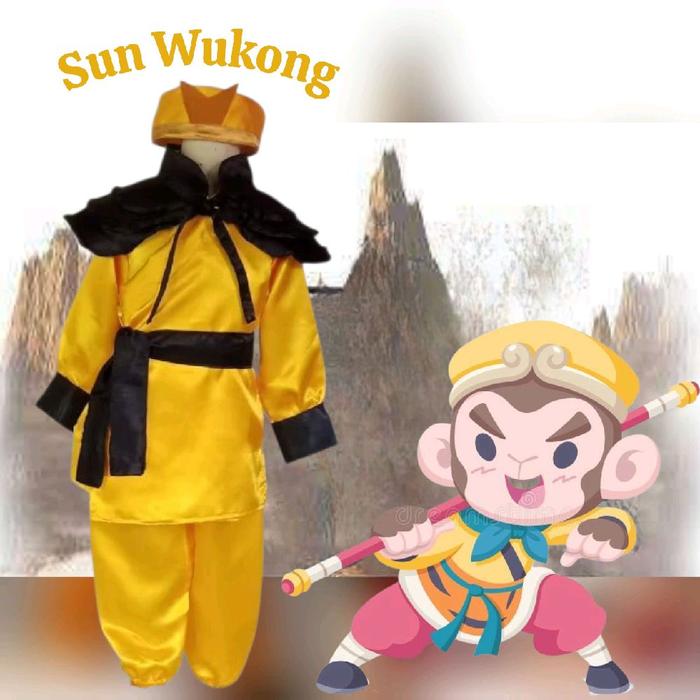 Sun Wukong Baju Kostum Film Sun Wukong Sun Gokong