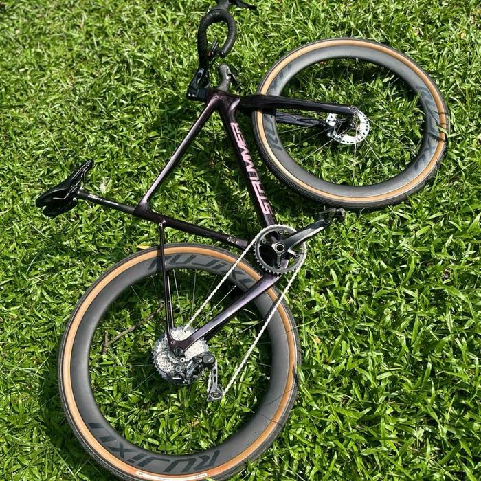STRUMMER UNBOUND CF CARBON SIZE 49 carbon GRAVEL ROADBIKE SEPEDA FULLBIKE
