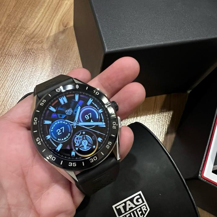 Jam Tangan Tag Heuer Connected Quartz Watch Second/Bekas Mulus