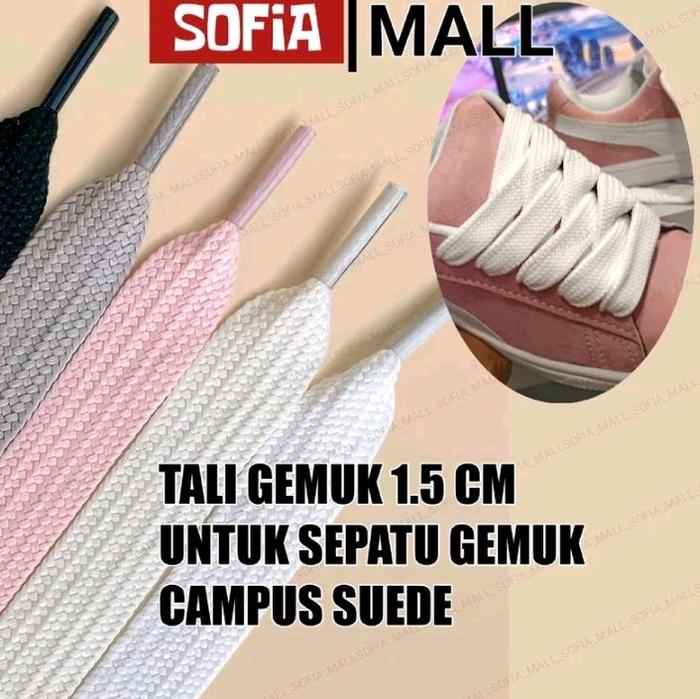 Tali Sepatu Gemuk Gendut Untuk Sepatu Shoes kece