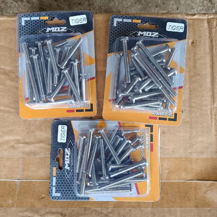 PROBOLT BAUT L MESIN KALTER BAK KANAN KIRI FULL STAINLESS PNP GL MP TIGER CB