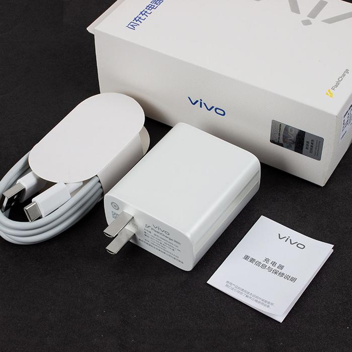 Original ViVO 66W 6A Flash Charger USB Cable Adapter Set For Vivo X