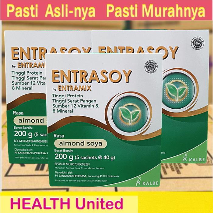 Entrasoy By Entramix Almond Soya 200g