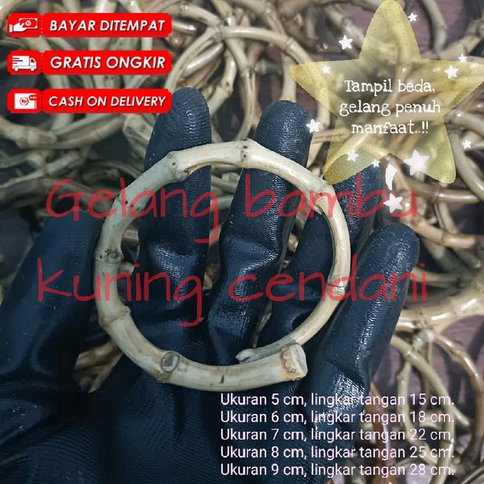 Gelang bambu kuning cendani