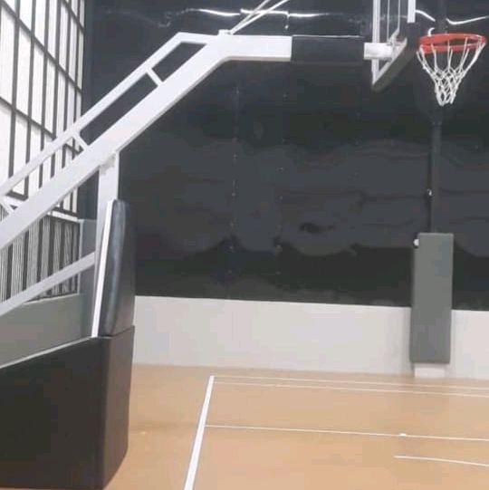 tiang basket portable untuk latihan dan pertandingan