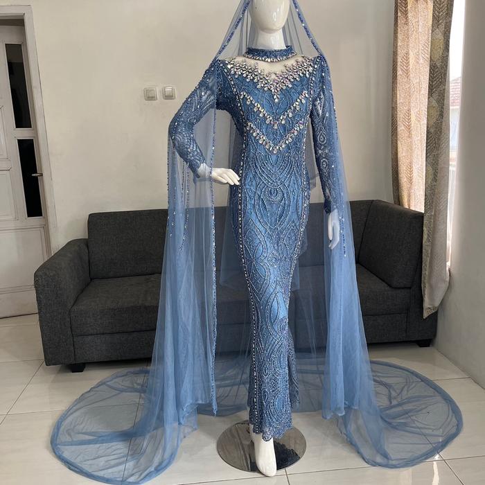 Gaun Dress santili premium (HIGH QUALITY)