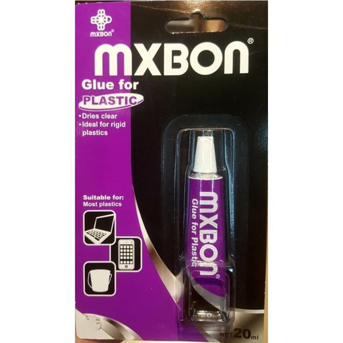 MxBon 20 ml Bening Anti Bercak Putih Khusus Plastik Akrilik Acrilic Acrylic Super Instant Lem