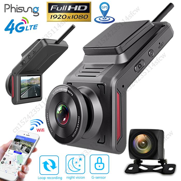 Phisung K18 Dash Cam 4G LTE WiFi Dash Camera Car DVR Video Recorder