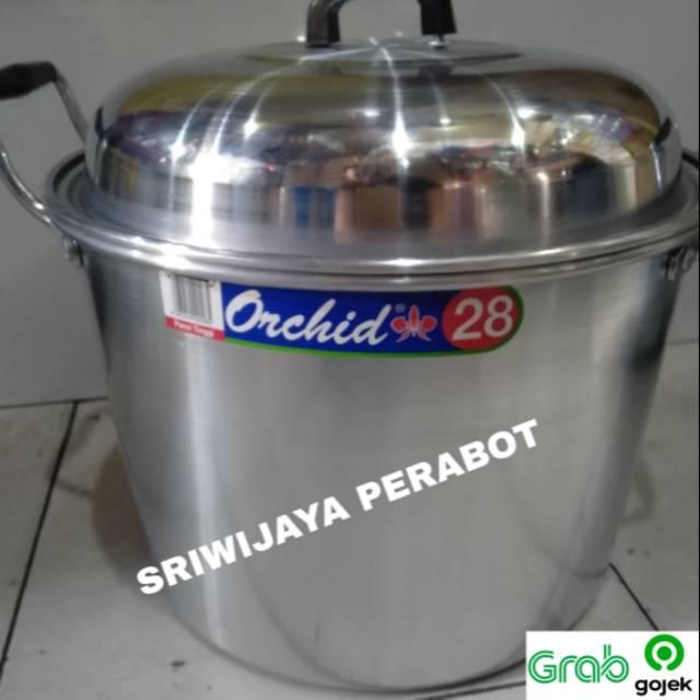 Panci Alumunium/ Panci Tinggi Orchid 28 cm