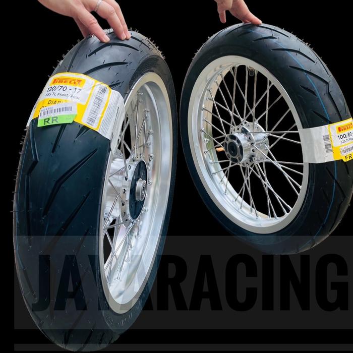 Velg ring 17 250 300 350 Tapak lebar ban pirelli scorpio byson vixion xsr xabre megapro tiger verza 