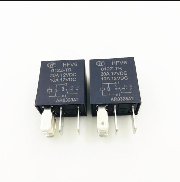 NEW CAR AUTO 12V relay HFV6 012Z-TR HFV6-012Z-TR 20A 12V 12VDC DC12V