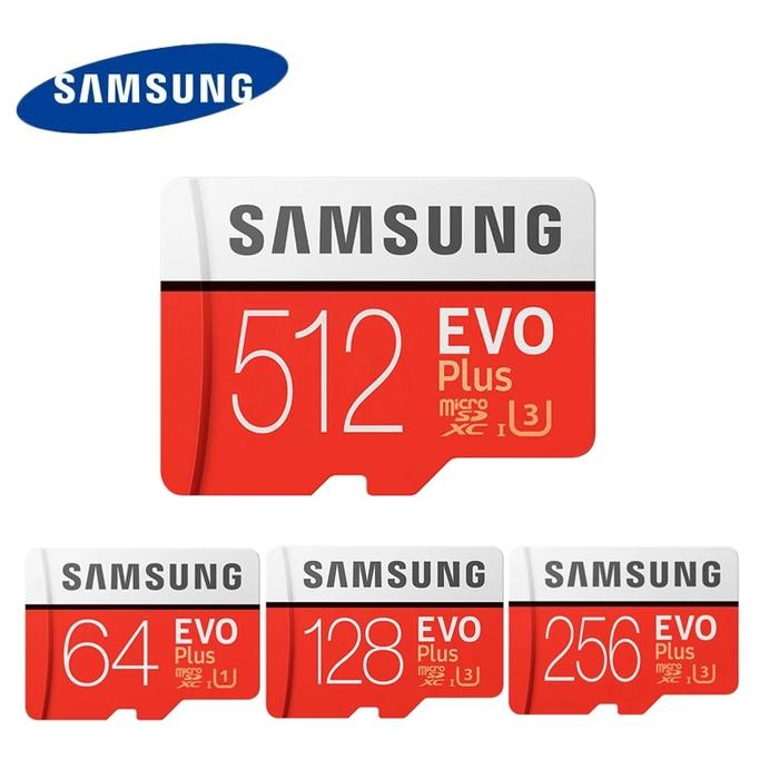SAMSUNG EVO Plus MicroSD Card 128GB original Flash Memory Card 32GB