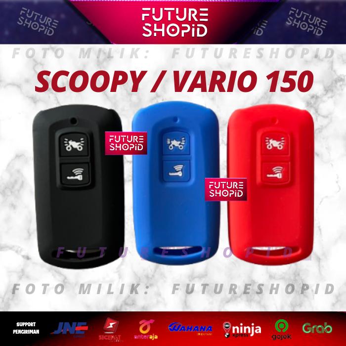 Sarung Remote Scoopy 2022 / Vario 150 Keyless 2020 Pelindung Kunci New