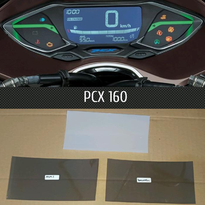 polaris polarizer polariser LCD speedometer honda pcx 160 2021-2025 set atas bawah