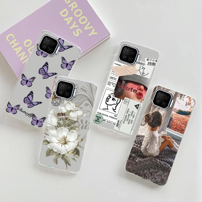 For OPPO Reno 4 Lite Case For OPPO Reno4 Lite A93 F17 Pro Case Clear