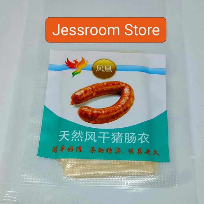 Casing Sosis Usus Babi Grade A ukuran lebar 40mm (S)