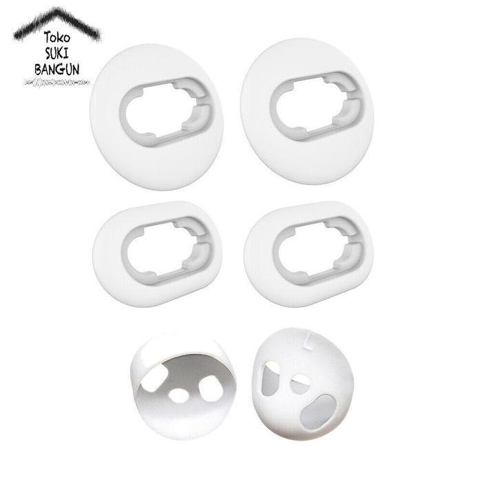 Eartips untuk Samsung Galaxy Buds Live FULL SET Earbuds Ear Tip Buds Cover Silicone