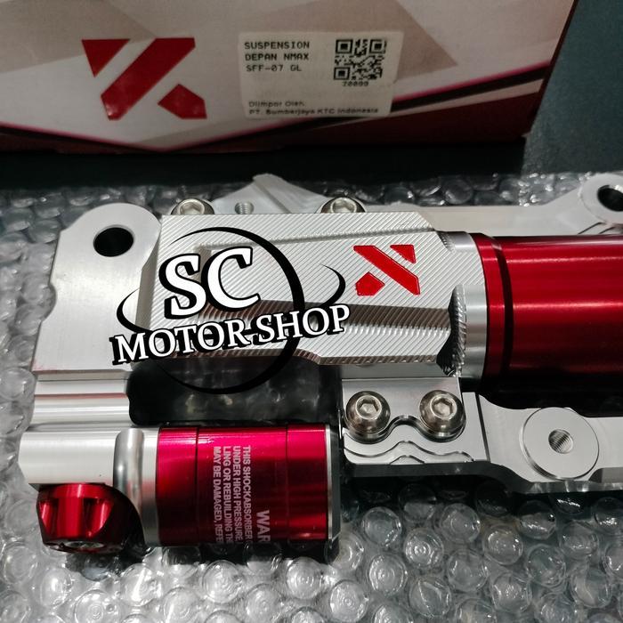 Shock depan KTC kytaco model tabung nmax old - nmax new