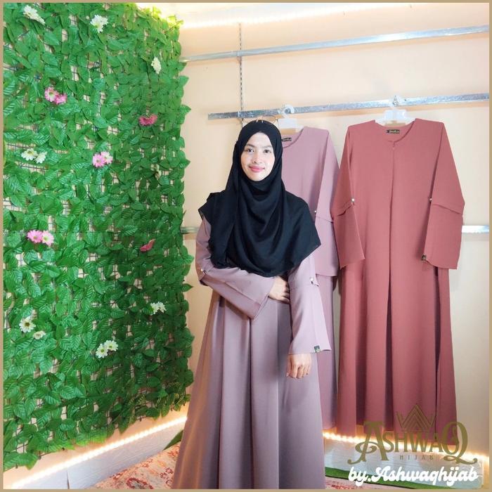 Ashwaqhijab | Gamis Syari Muslimah Series S- Aleena