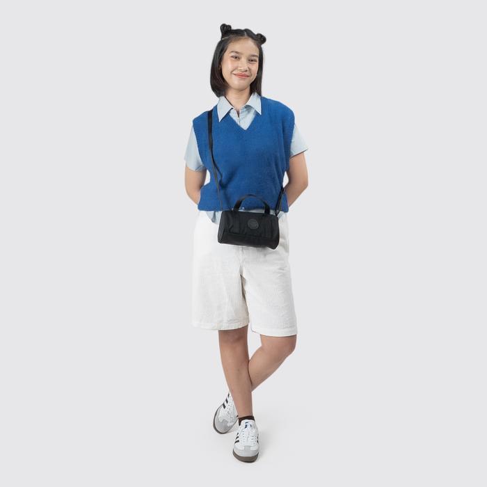 Tas Selempang Exsport Jumper Mini Sling Bag - Black Pria Slingbag