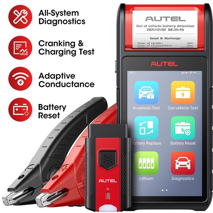 Terlaris, Analisis Penguji Baterai Autel MaxiBAS BT608E Alat