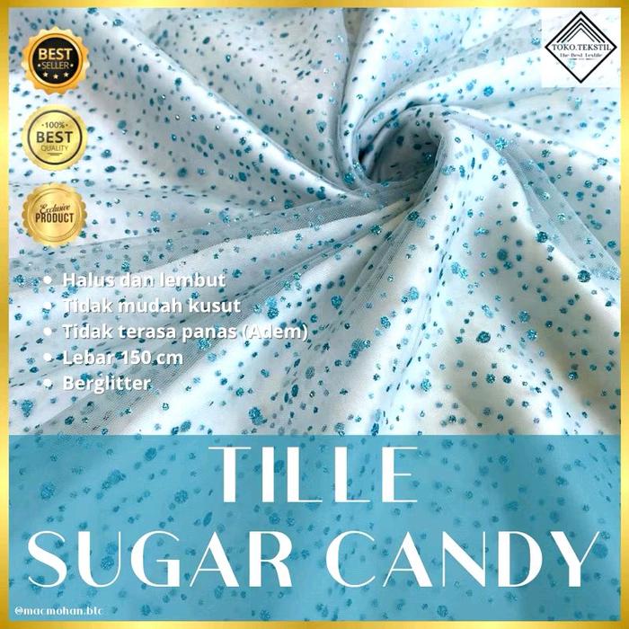 TILE SUGAR CANDY / TULLE SUGAR CANDY / TILE GLITTER / FULL GLITTER / KOMBINASI DRESS / BRIDESMAID / 