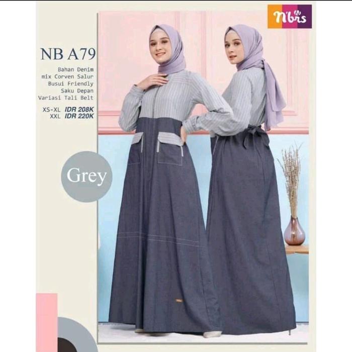 Nibras NB A79 Grey A-Line Polos
