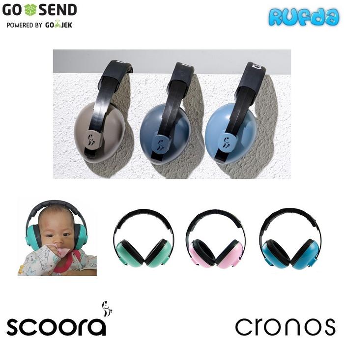 Scoora Cronos Safety Earmuffs Pelindung Pendengaran Bayi Earmuff Berkualitas