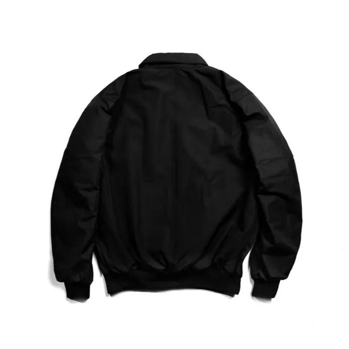 Slvhx Patrol Flight Jacket Lightning Bomber Jacket Black