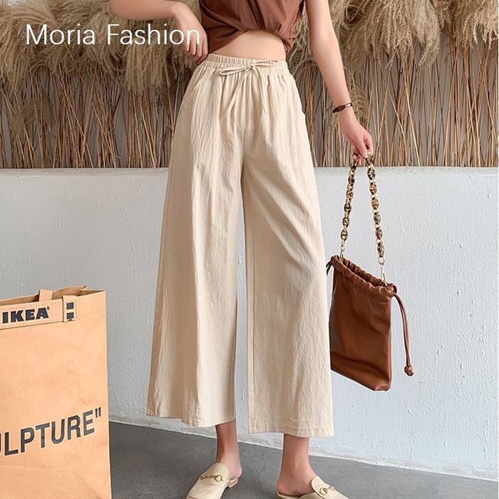 Moria CK009 Celana Kulot Highwaist Jumbo / Kulot Linen Highwaist Premium
