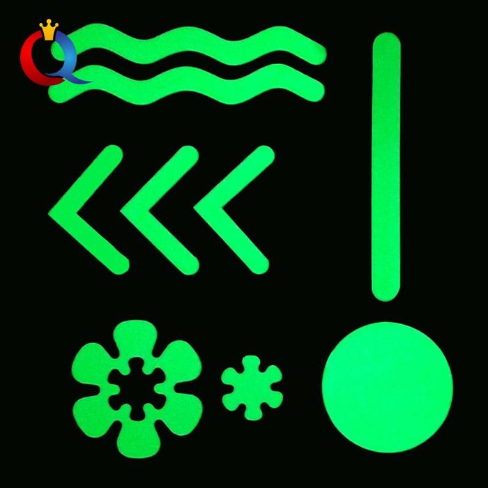 Stiker Fosfor Anti Slip Tangga Lantai Glow In The Dark Stiker Safety Walk