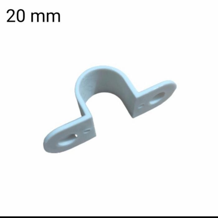 NISO KLEM PIPA CONDUIT 20MM 20 MM ISI 100 PCS ANTI PATAH