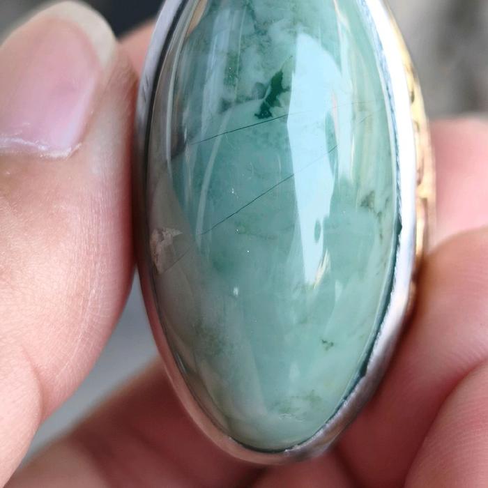 batu cincin giok bacan Obi Ternate galian baru