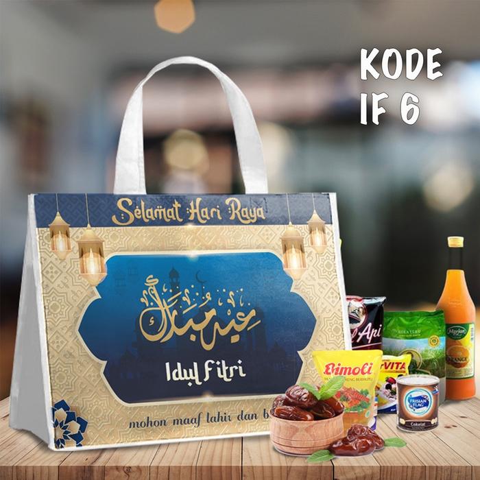 TAS LEBARAN | TAS IDUL FITRI | TAS SNACK LEBARAN TAS SEMBAKO PARCEL Goodiebag Hampers Idul Fitri