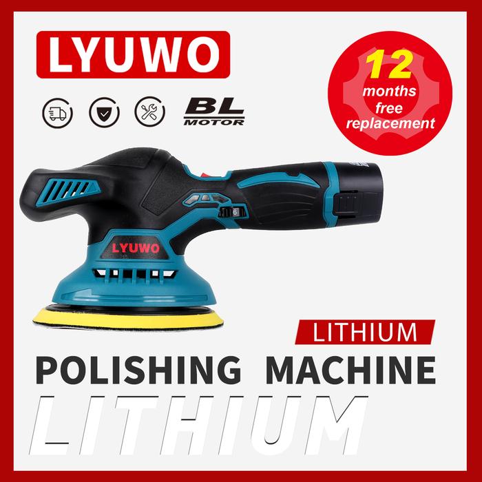 Mesin Pemoles Mini, 6000 Rpm, 6 Roda Gigi, 12V
