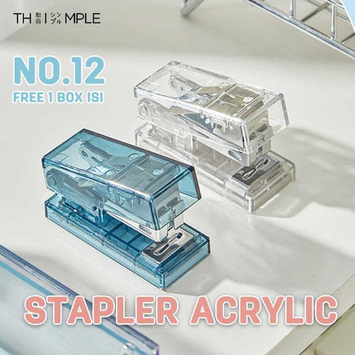 NO.12 Stapler / Sisi staples 1000PCS/ Staples Mini Stapler Ukuran Kecil  -THIMPLE
