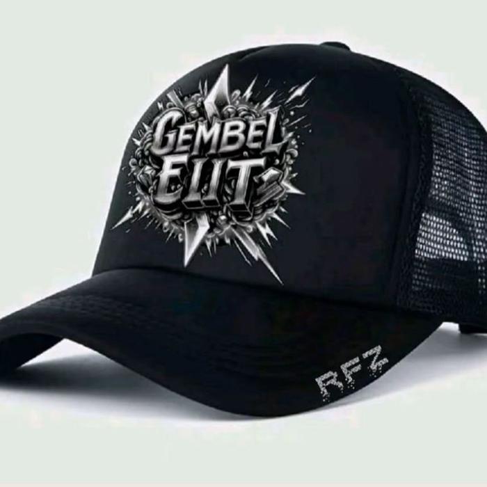 TOPI TRUCKER JARING GEMBEL ELIT
