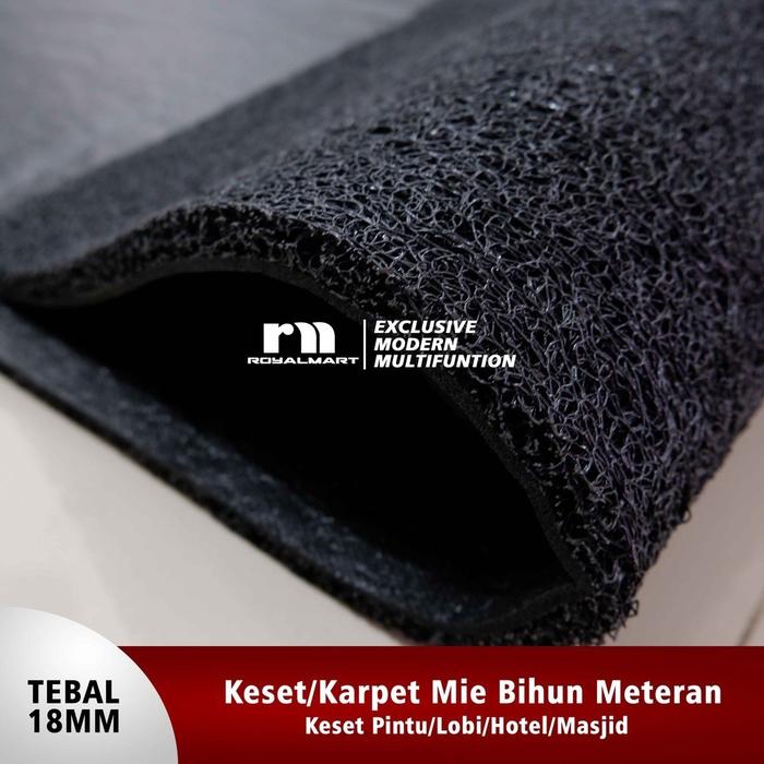 Royal Mart - Karpet Meteran 1 Warna / Carpet Mie Bihun Premium Keset Pvc Anti Slip Aksesoris Interio