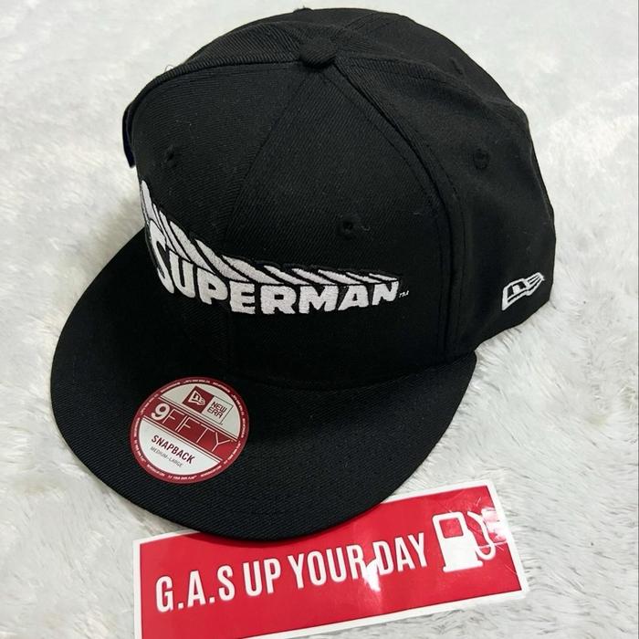 New era 9Fifty SUPERMAN Snapback • Black