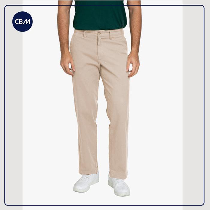 C1826 - Celana Chinos Pria - Celana Panjang resmi kasual - Warna CREAM
