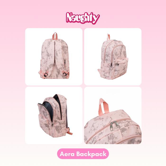 EKSLUSIF Tas Ransel Wanita Sekolah Backpack Aera F643A 220910 Naughty Accessories