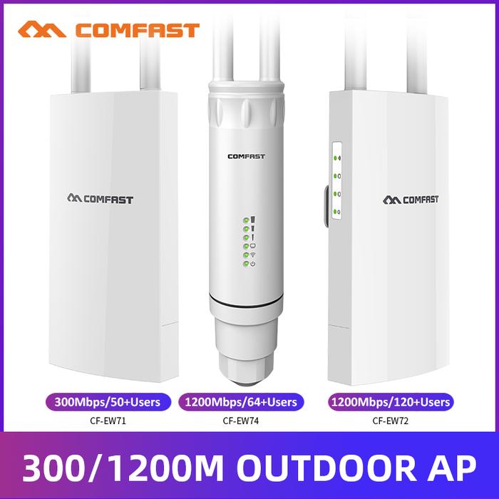 Comfast 300M/1200M Outdoor Access Point Wireless WiFi Extender