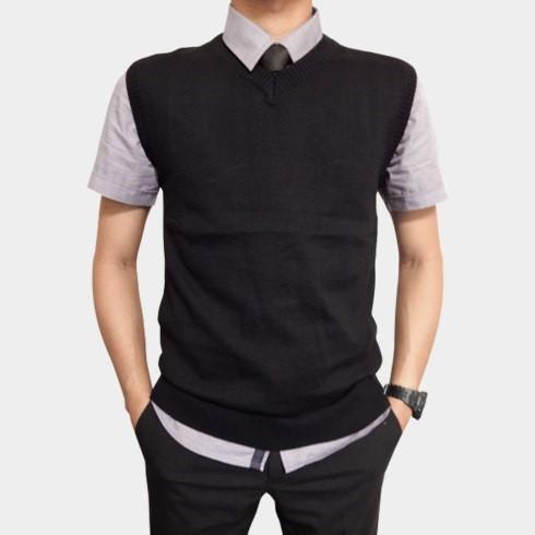 ROMPI RAJUT PRIA - rompi b rajut - baju rajut pria