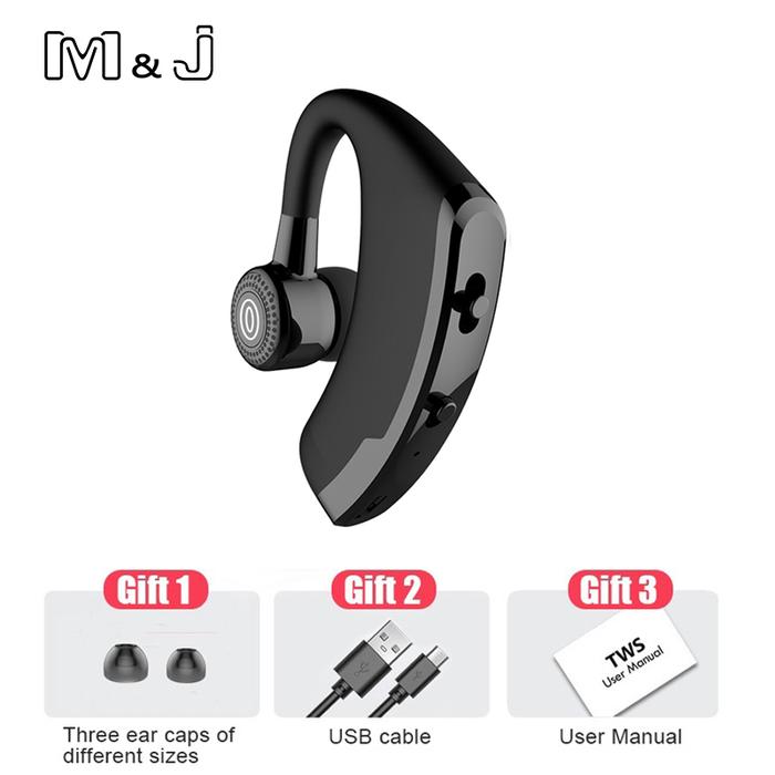 V9 Bluetooth-compatib Earphone Wireless Headphones Handsfree Headset