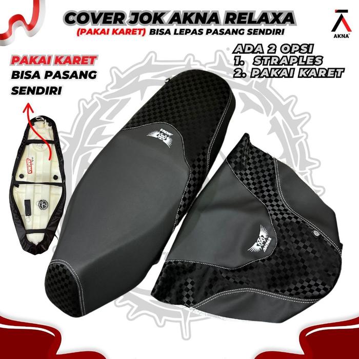 READY STOCK Cover Jok Motor Akna Relaxa / Sarung Jok Motor Akna Kulit Jok Motor Akna Relaxa