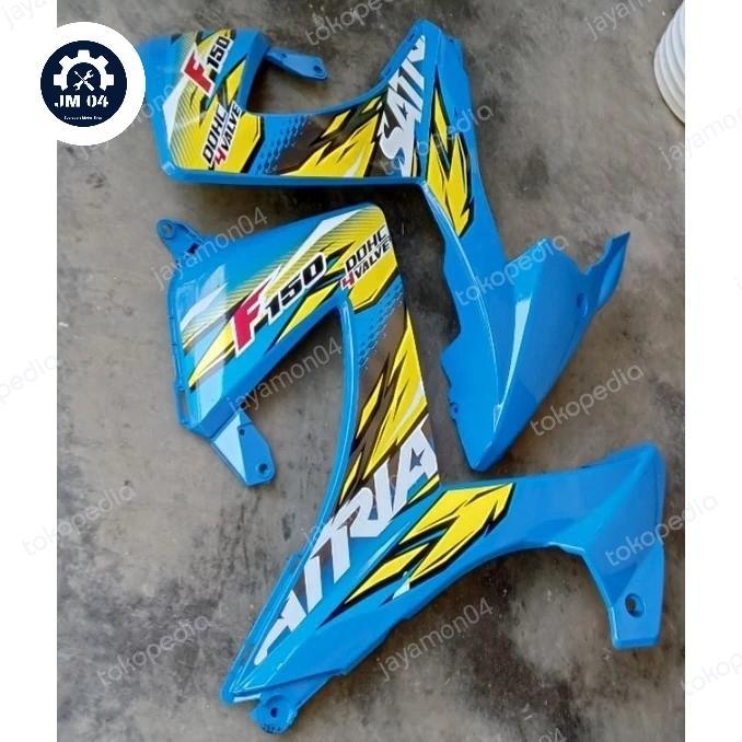 SAYAP KANAN KIRI MOTOR SUZUKI SATRIA FU FACELIFT+STRIPING BIRU OSEAN